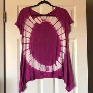 NWT Romeo & Juliet Couture Fuchsia Tye Dye Size L
